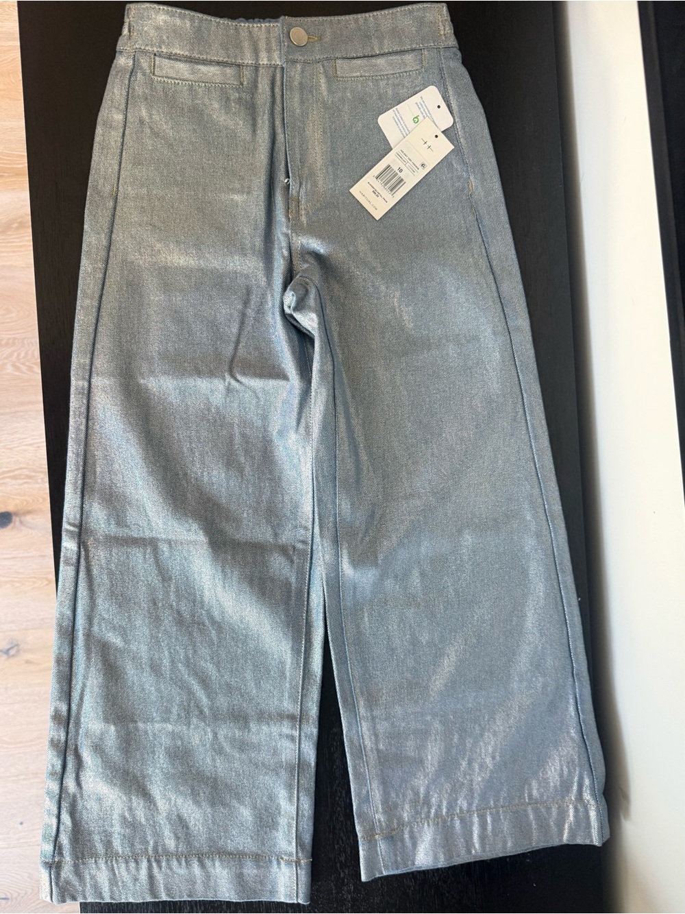 Habitual Metallic Silver Kids' Jeans BRAND NEW WITH TAGS